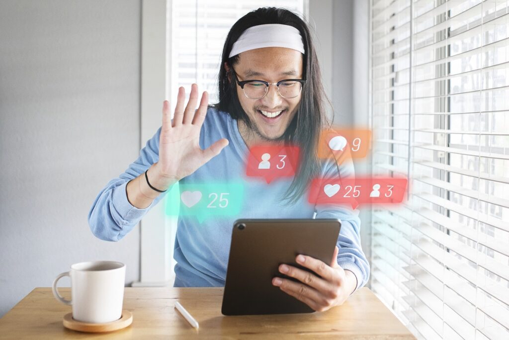 social media influencer